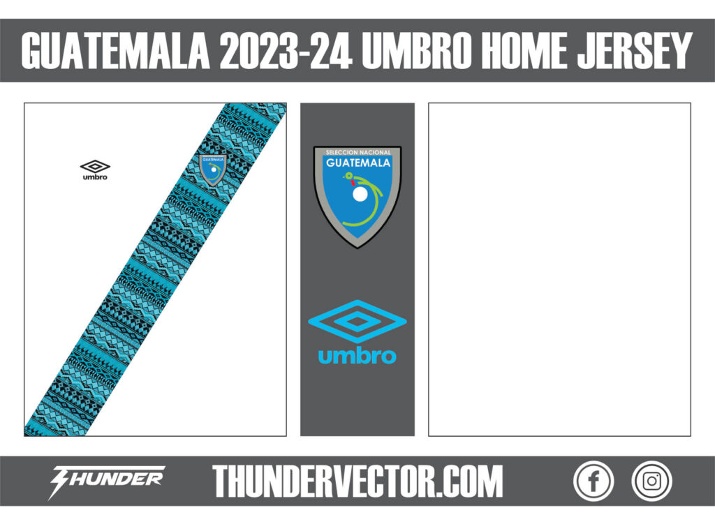 Guatemala 2023-24 Umbro Home Jersey