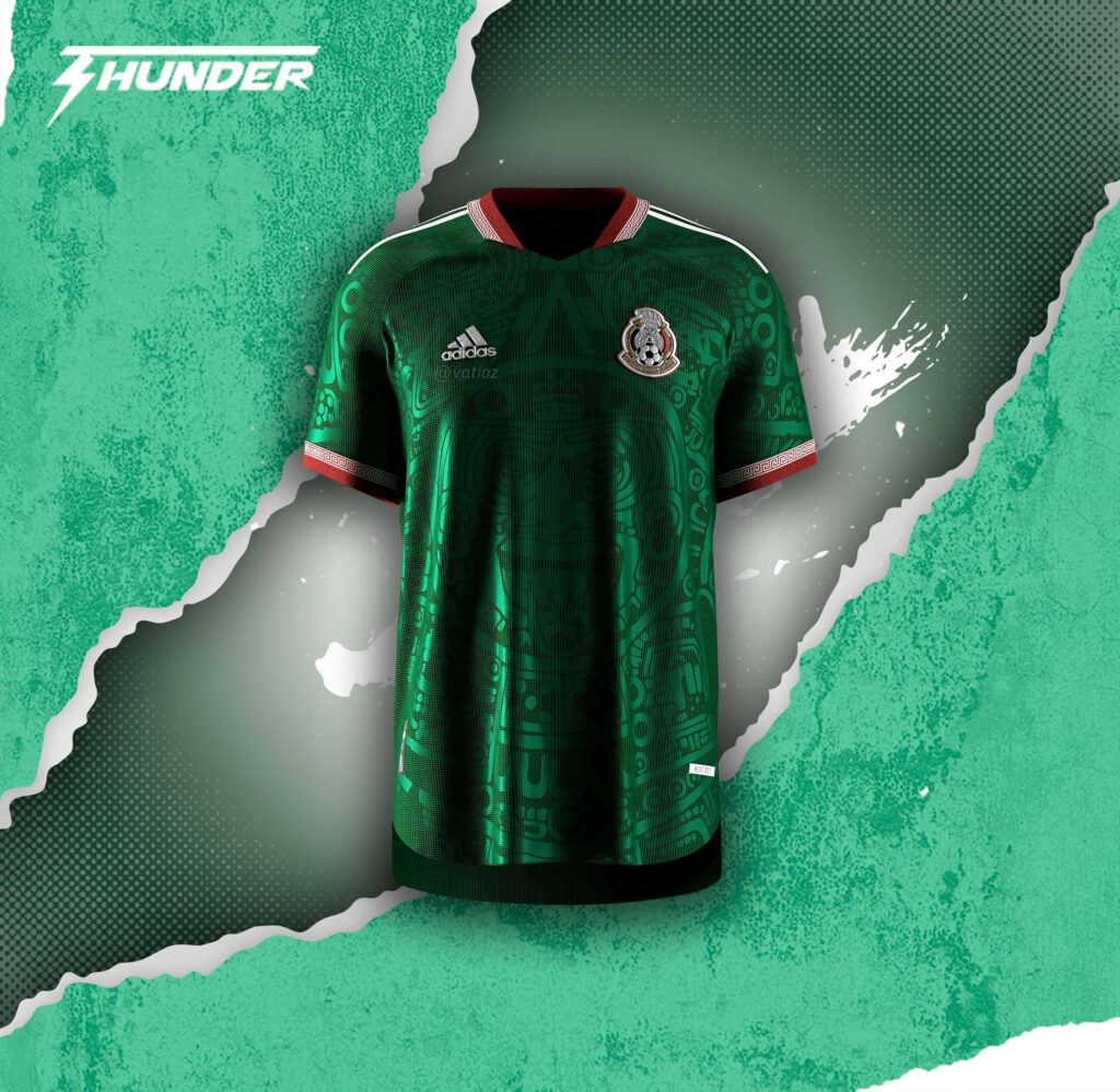 México Qatar 2022 concept - camiseta