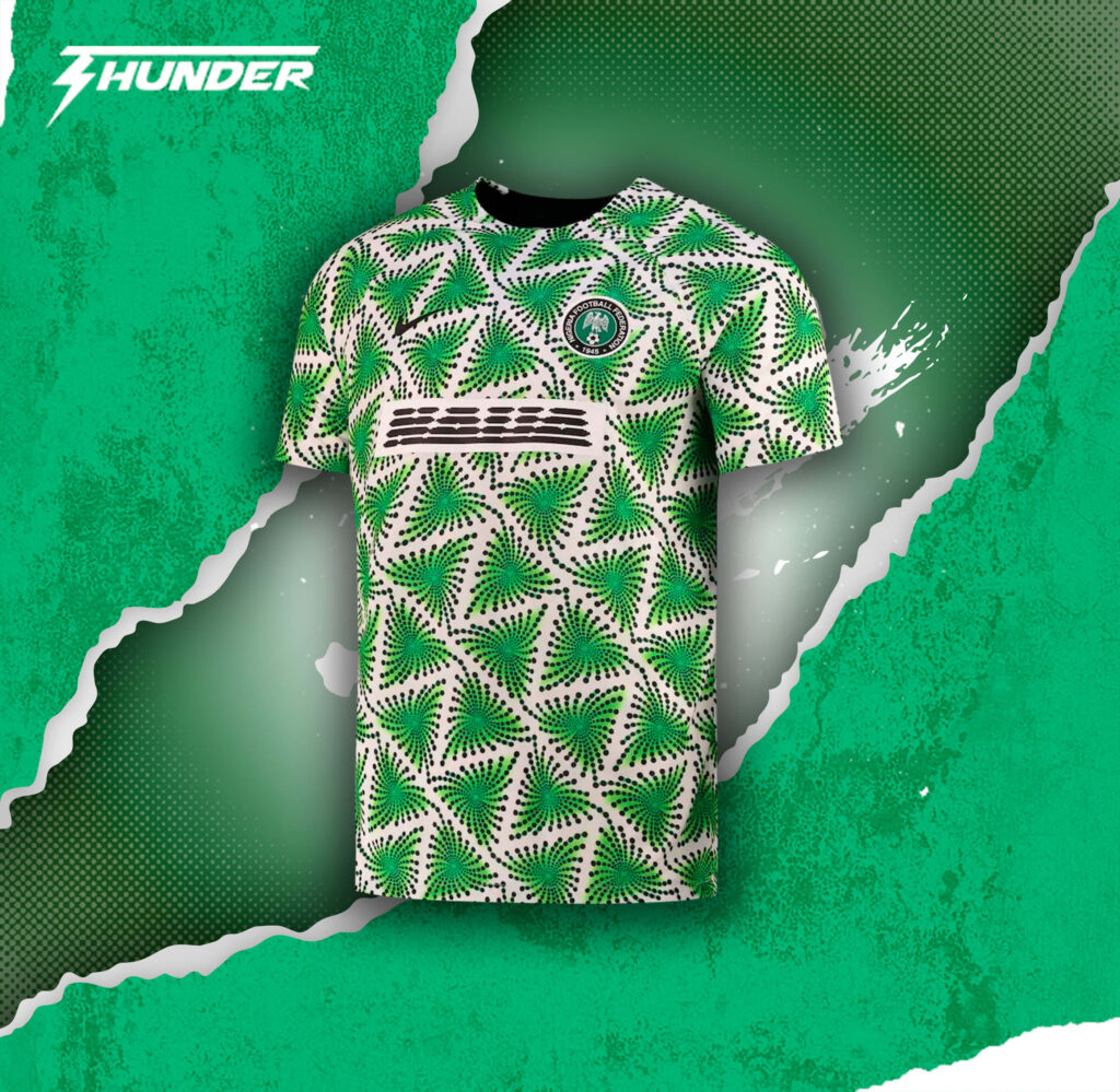 Nigeria Nike Pre Match Top 2022-23 - camiseta