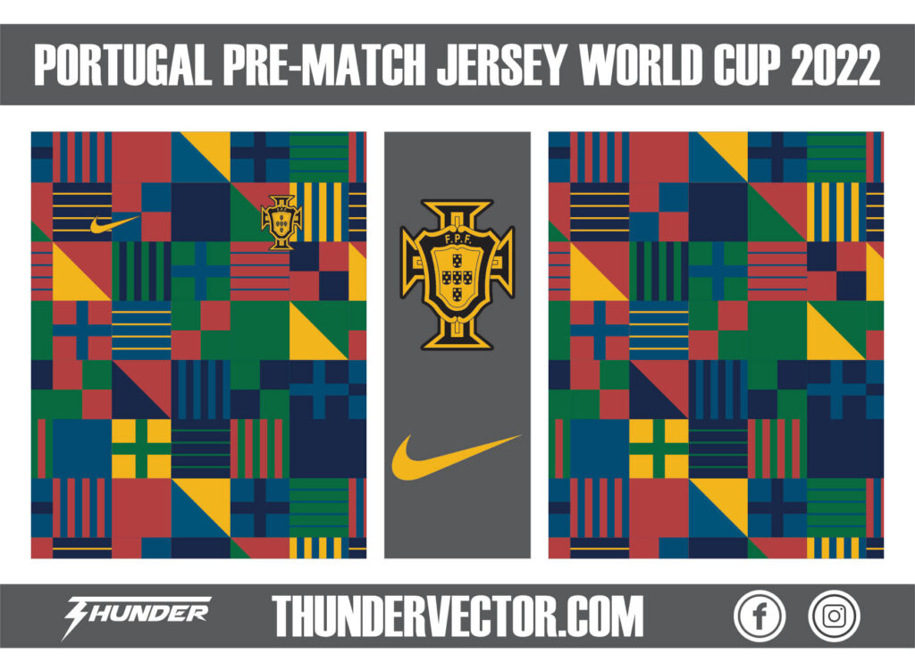 Portugal Pre-Match Jersey World Cup 2022