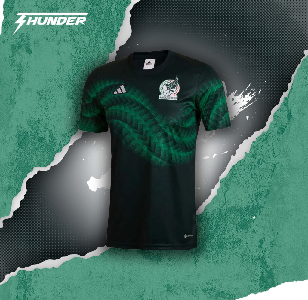 adidas Camiseta Futbol Pre-Match Mexico 22 - camiseta