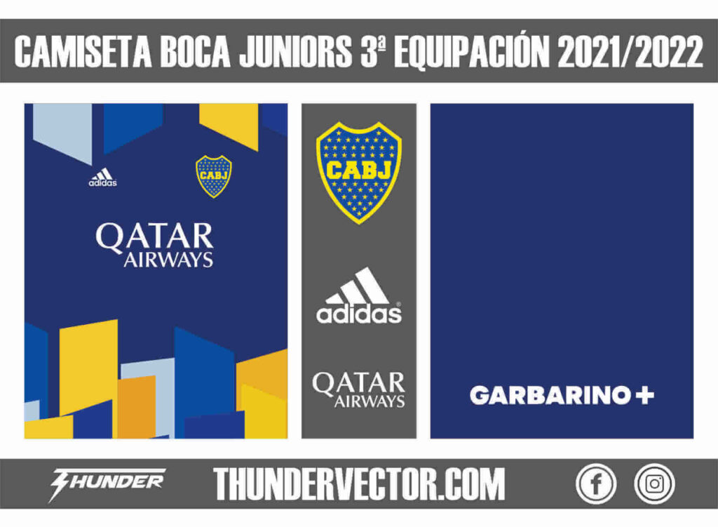 Camiseta Boca Juniors 3ª Equipación 2021-2022