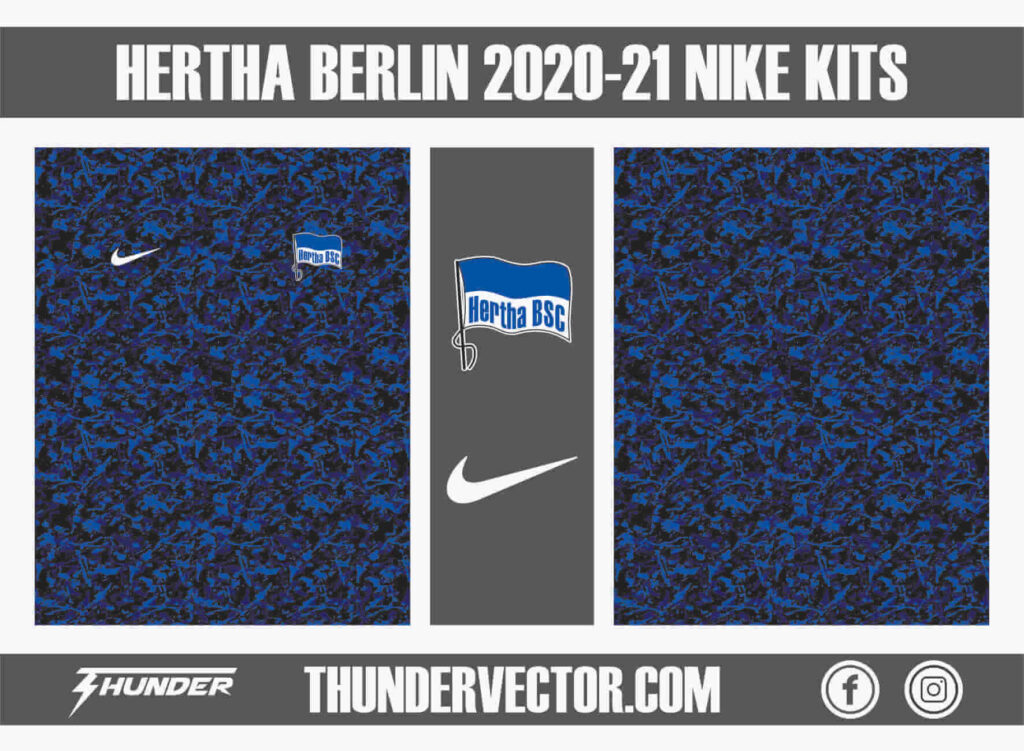 Hertha Berlin 2020-21 Nike Kits