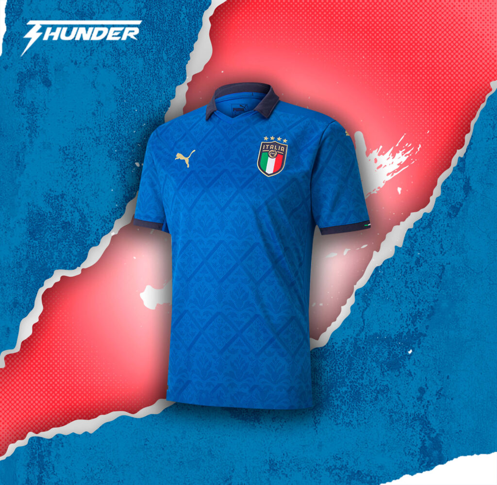Italy 2020-21 PUMA Home Kit - camiseta