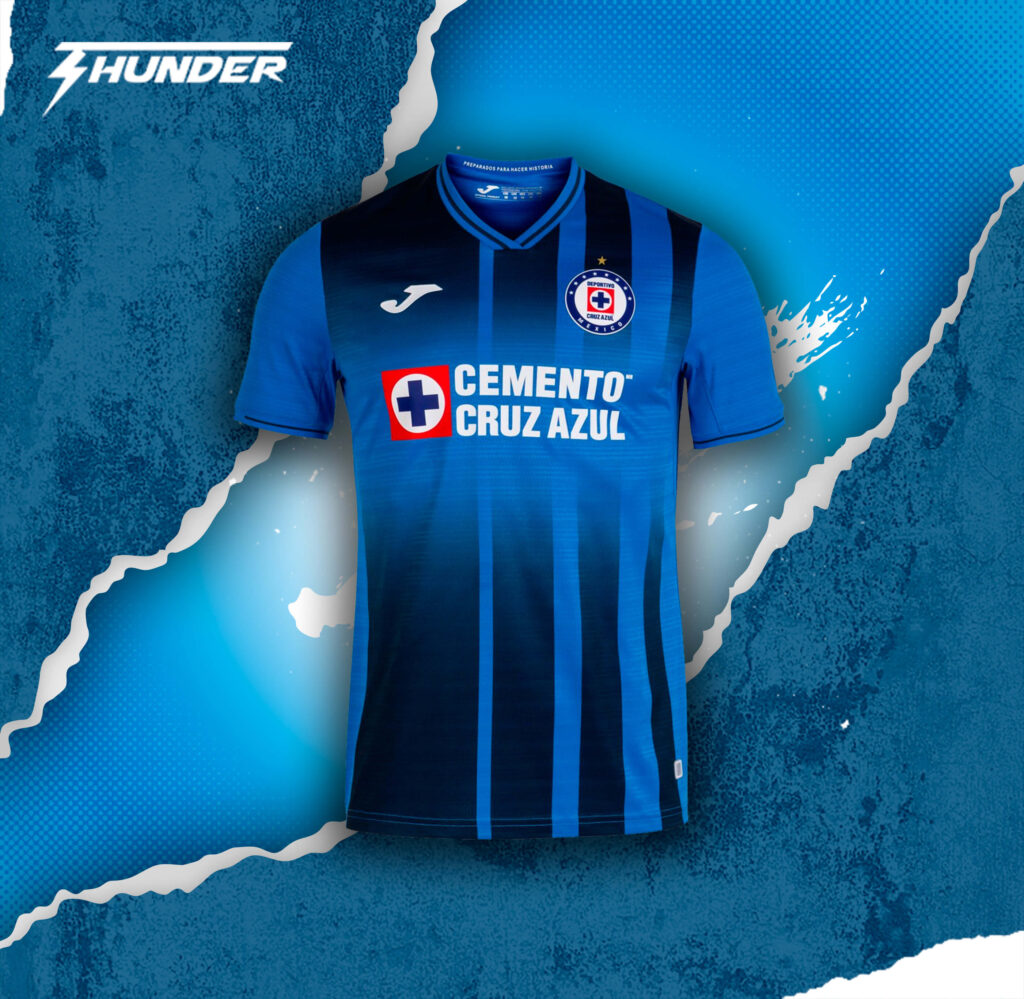Jersey para Fútbol Joma Cruz Azul Local 21-22 - camiseta
