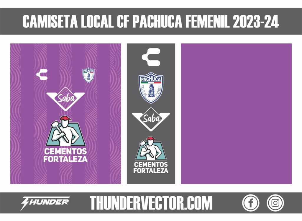 Camiseta Local CF Pachuca Femenil 2023-24
