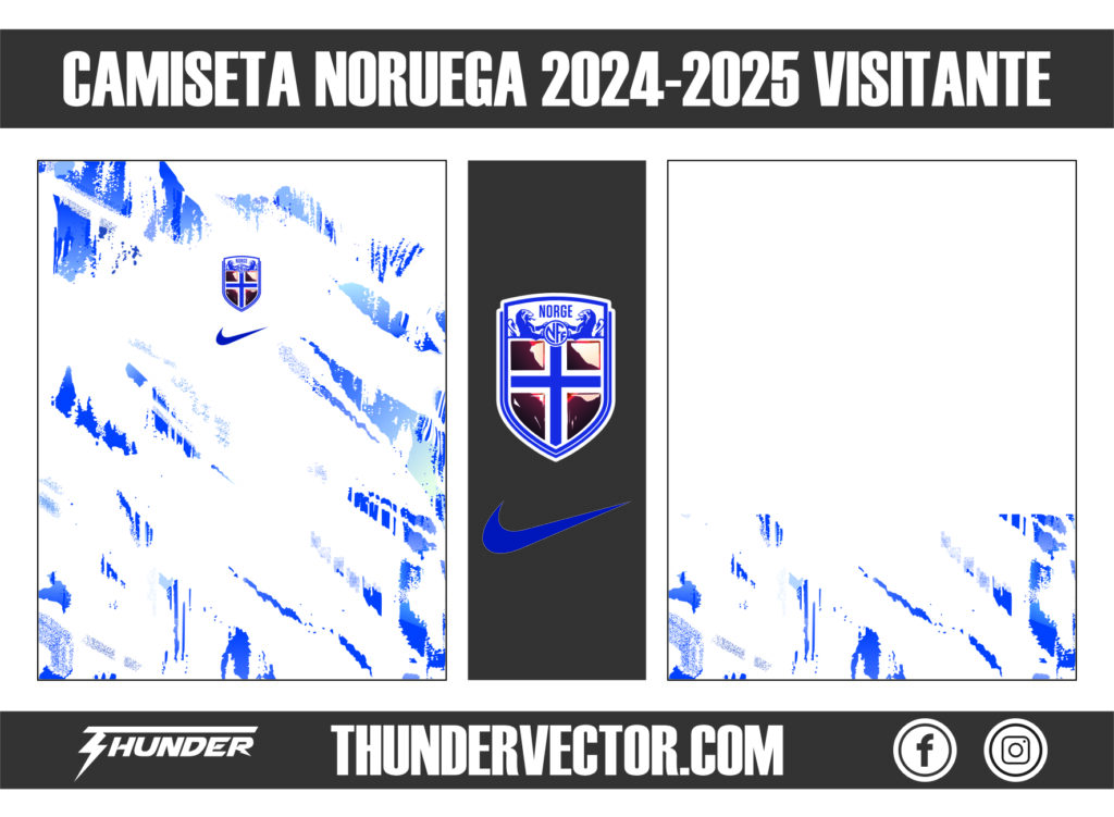Camiseta Noruega 2024-2025 Visitante