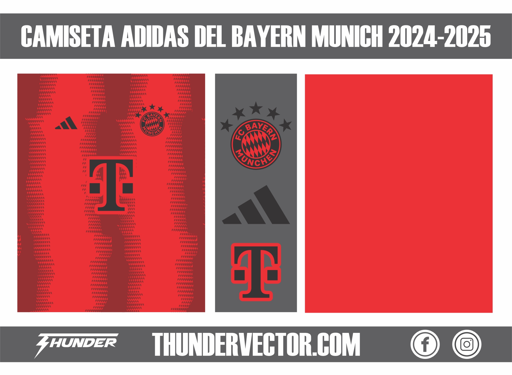 Camiseta adidas del Bayern Munich 20242025