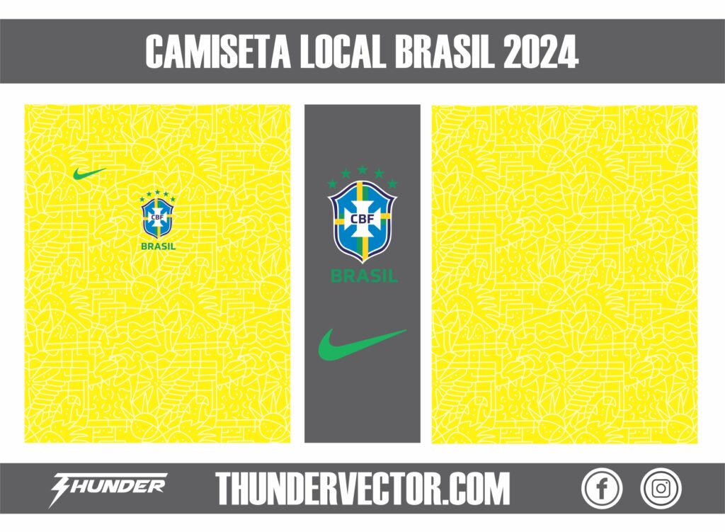 Camiseta Local Brasil 2024
