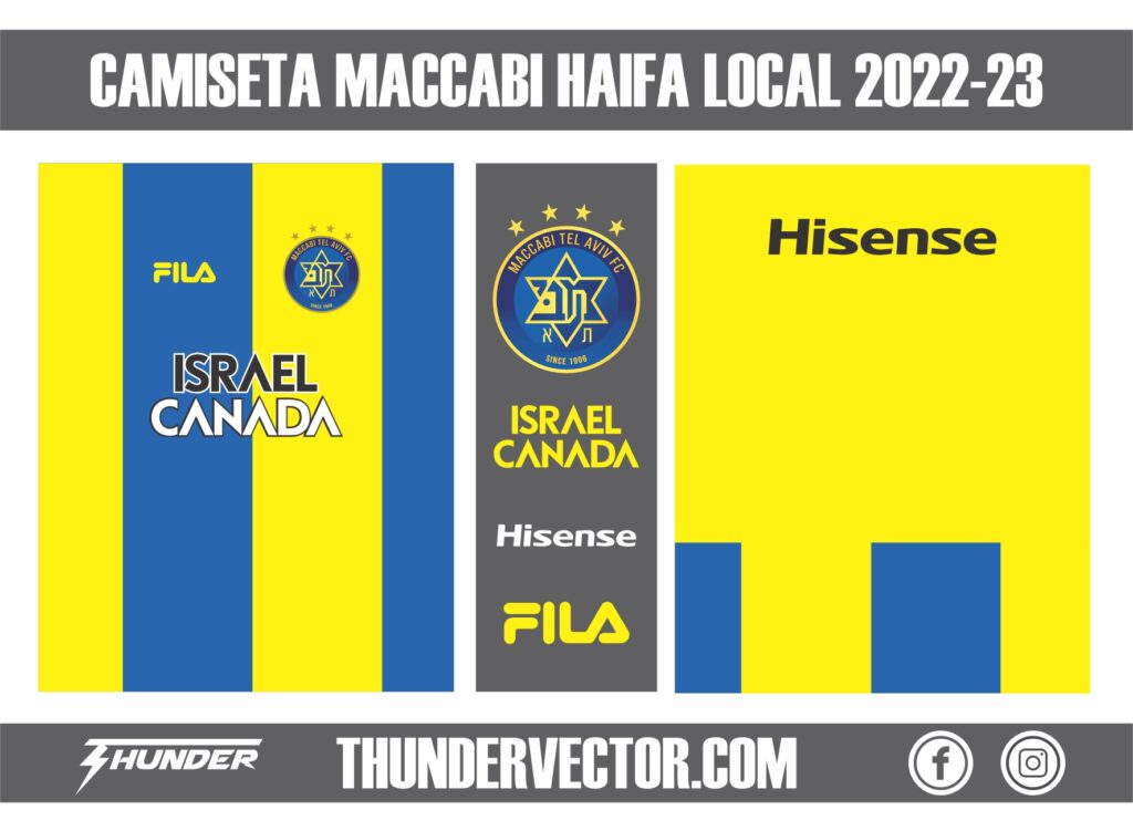 Camiseta Maccabi Haifa Local 2022-23