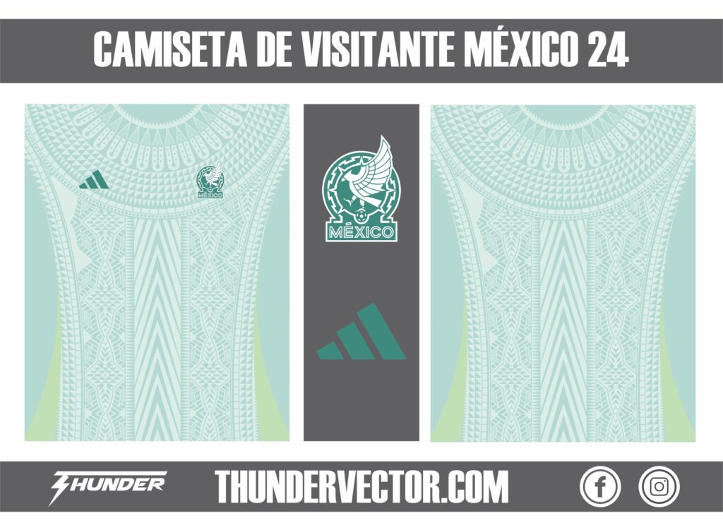 Camiseta de Visitante México 24
