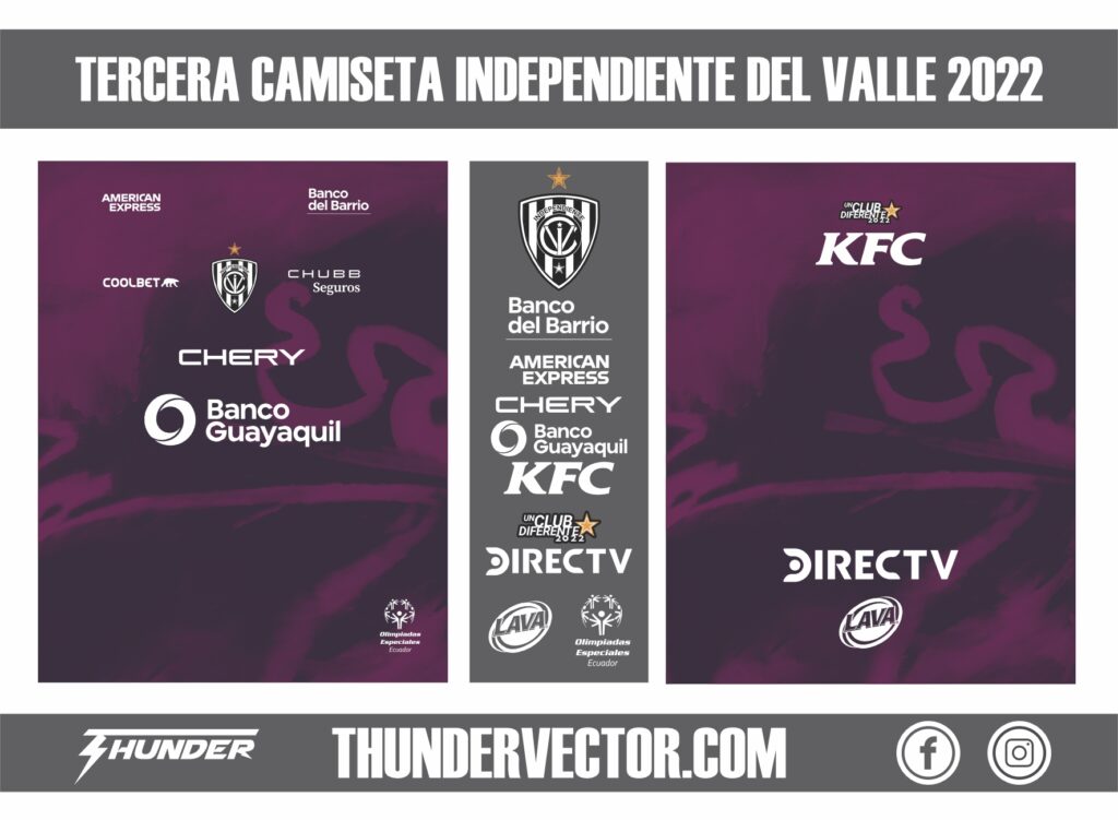 Tercera Camiseta Independiente del Valle 2022