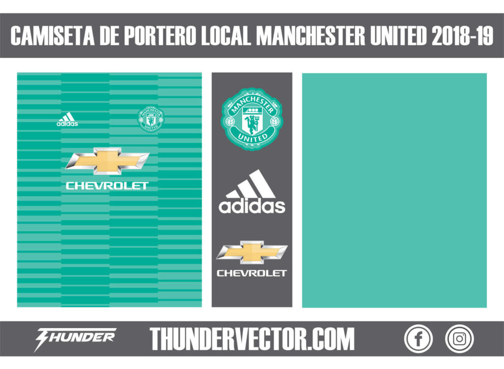 Camiseta de Portero Local Manchester United 2018-19