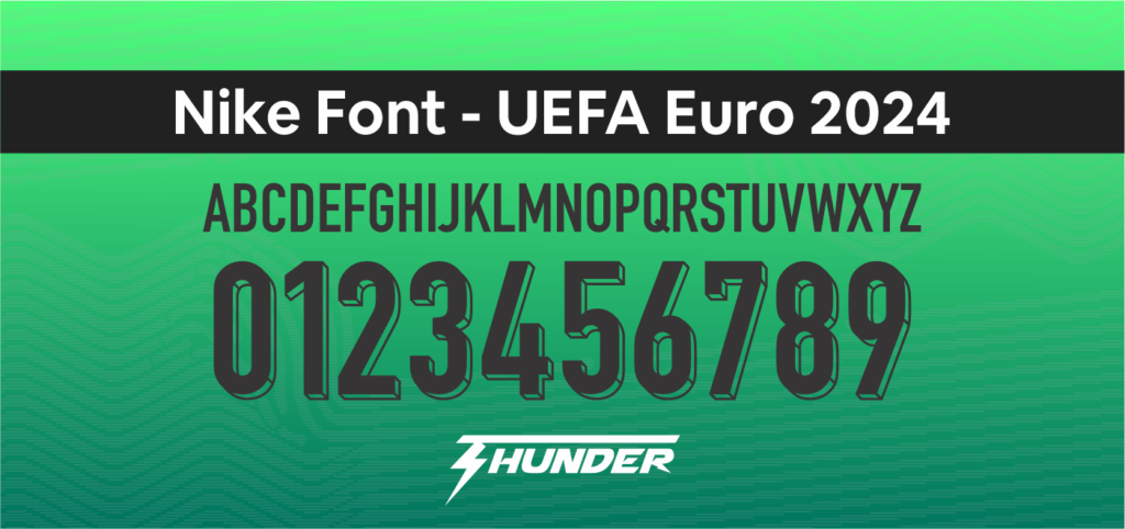 Nike Font UEFA Euro 2024