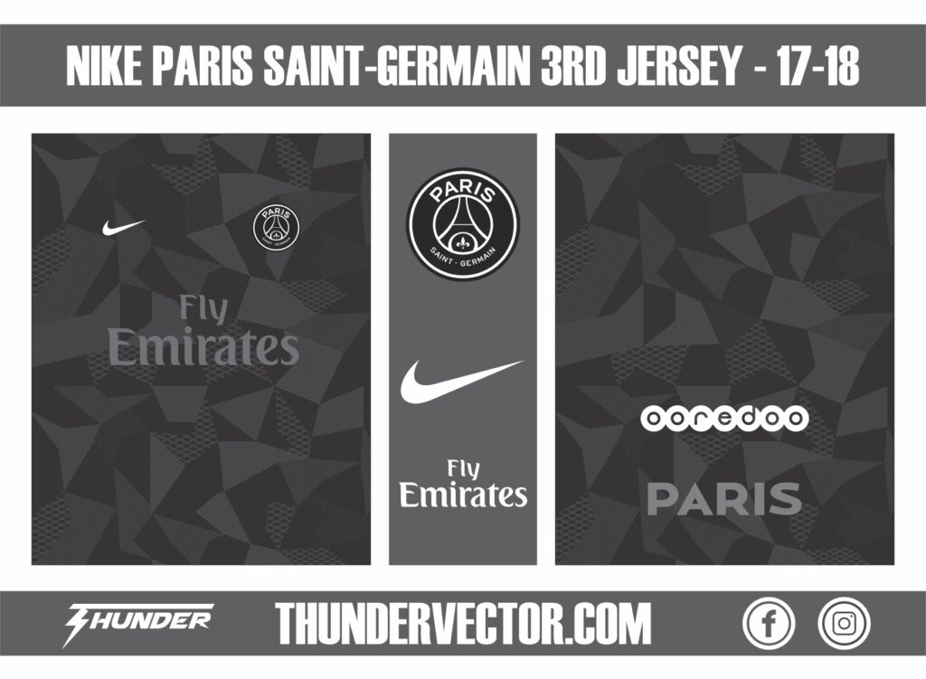 Nike Paris Saint-Germain 3rd Jersey - 17-18